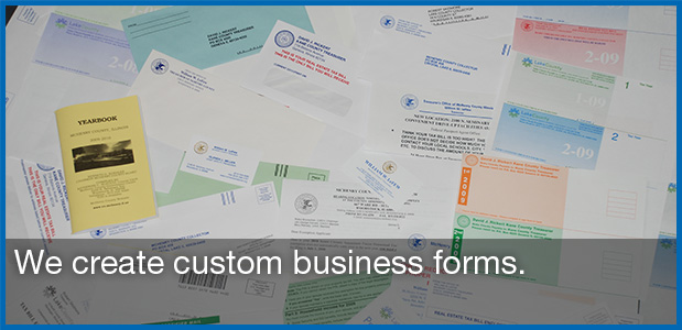 custom and stock business forms